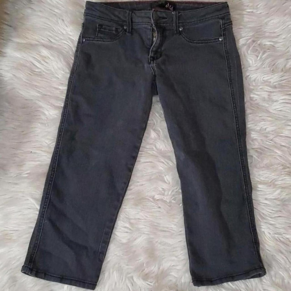DOTS DENIM CAPRI